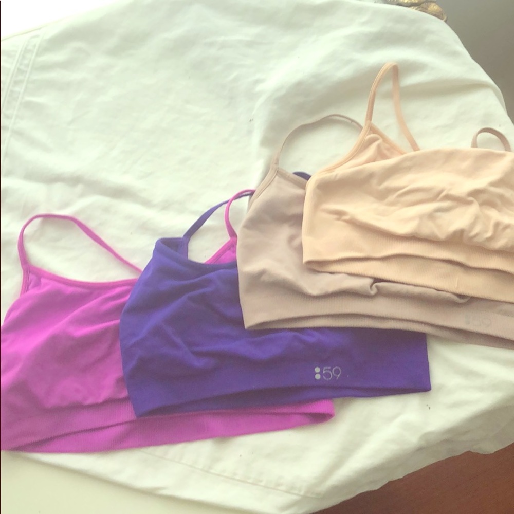 Set of Splits 59 XS/S bralettes